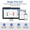Avery Full-Sheet Printable Shipping Labels, 8.5" x 11" Customizable Stickers, White, 100 Blank Mailing Labels, Great for Mailing, Shipping, Organizing, and More (5165)